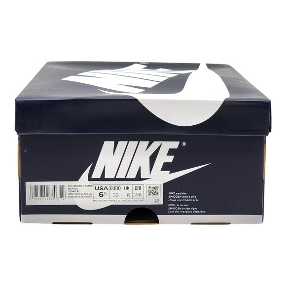 Nike Air Jordan 1 Retro High OG Midnight Navy DZ5485-401 US 6.5 NIB - Picture 8 of 8